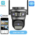 15MP PTZ IP Security Camera, 30x Optical Zoom Outdoor WiFi with Auto Tracking