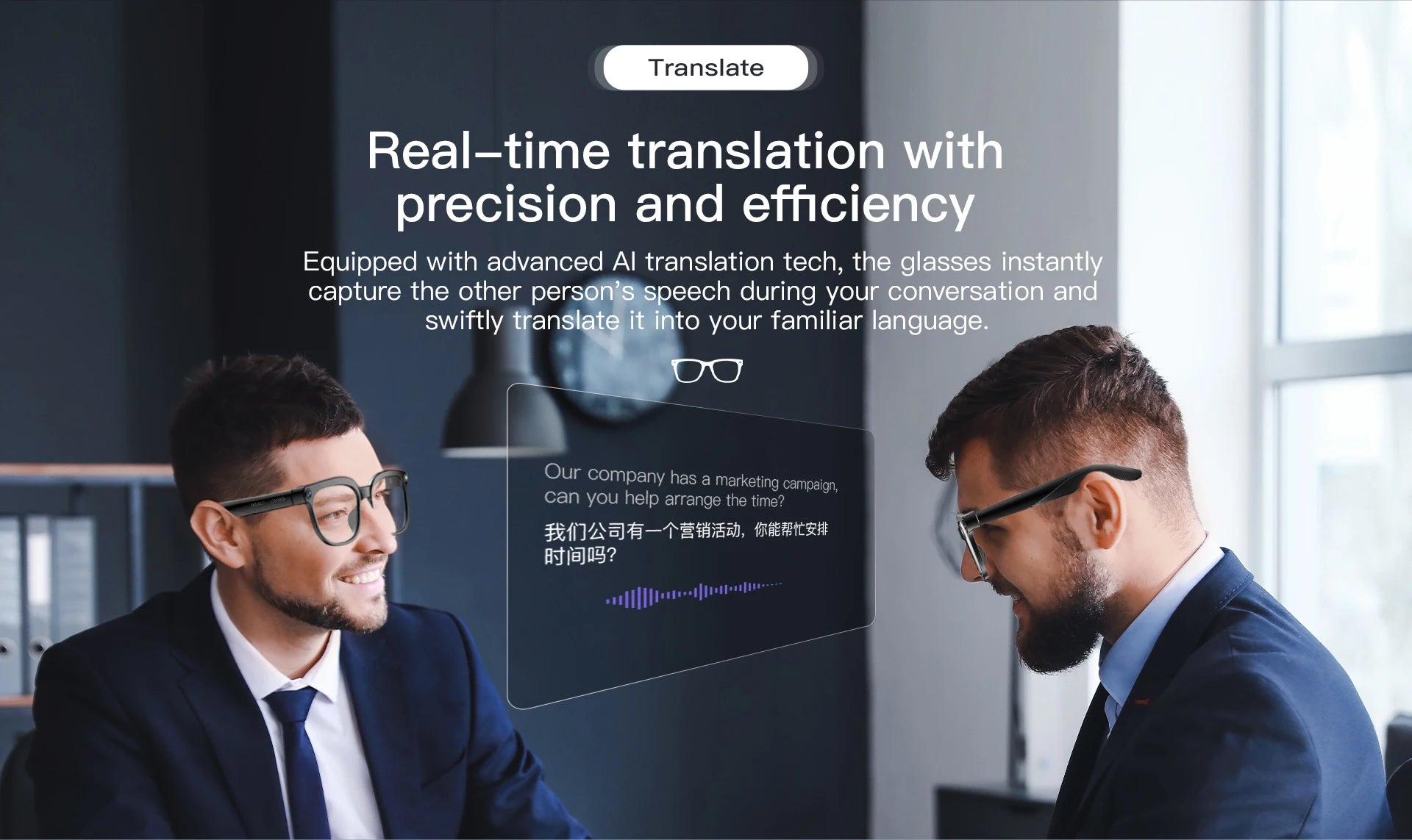 2026 New Smart AI Glasses with 8MP HD Camera 1080P Video Recording ChatGPT Integration Bluetooth Eyewear Business Travel Glasses