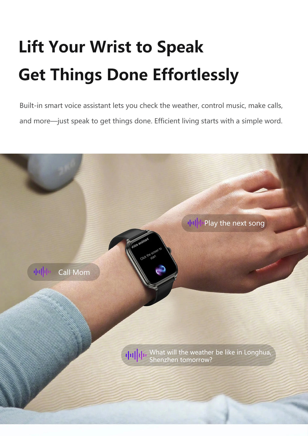 1.93-Inch Ultra-Thin AMOLED Smartwatch with Wireless Calling