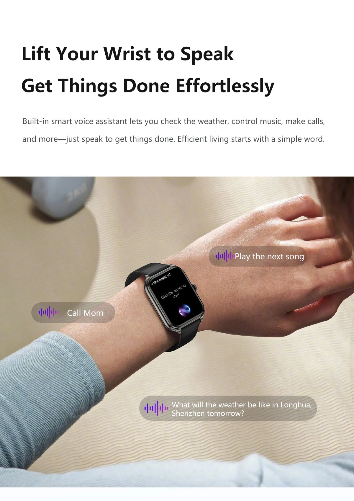 1.93-Inch Ultra-Thin AMOLED Smartwatch with Wireless Calling