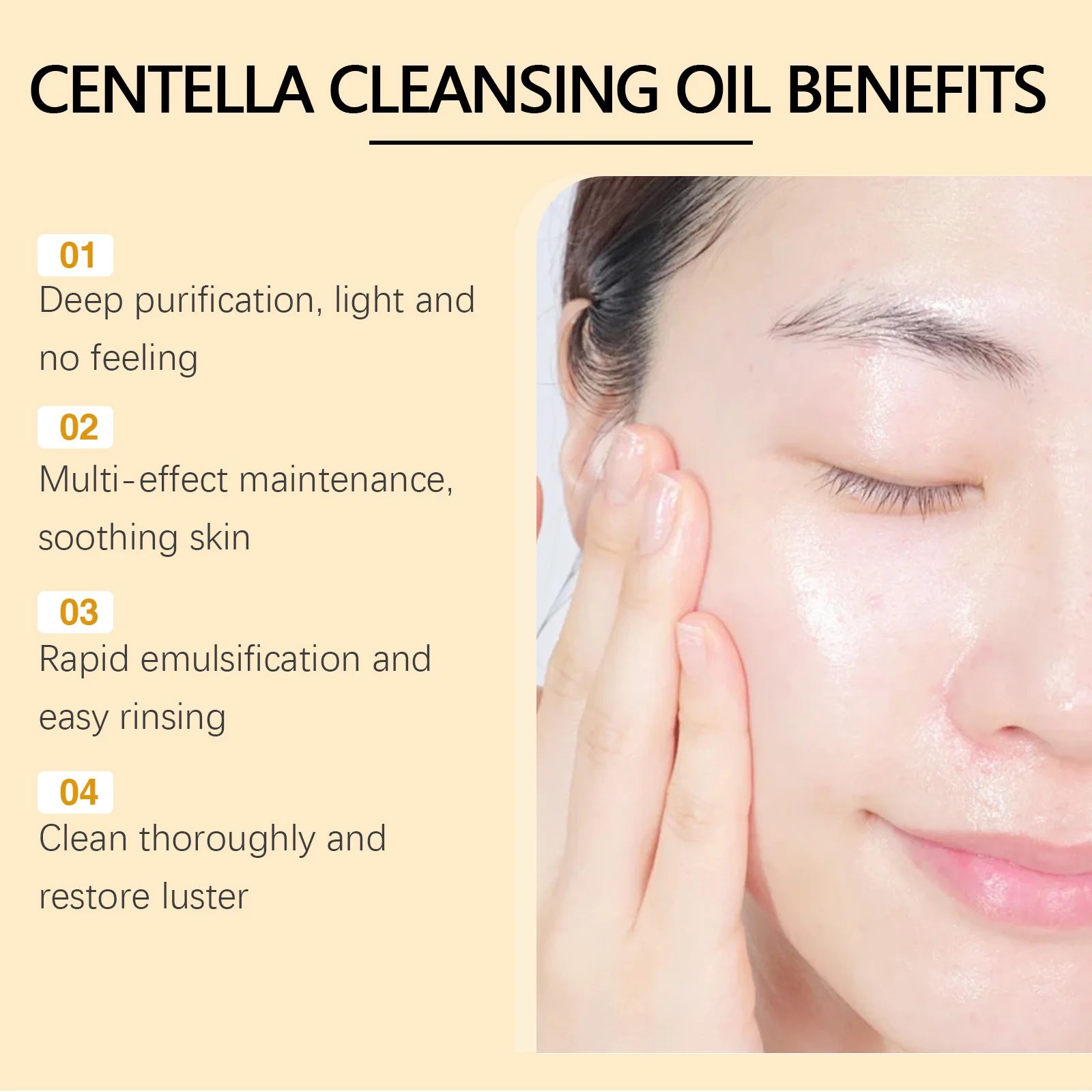 Centella Asiatica Skincare Set: Gentle Cleansing, Moisturizing & Brightening for Long-Lasting Hydrated, Smooth Skin