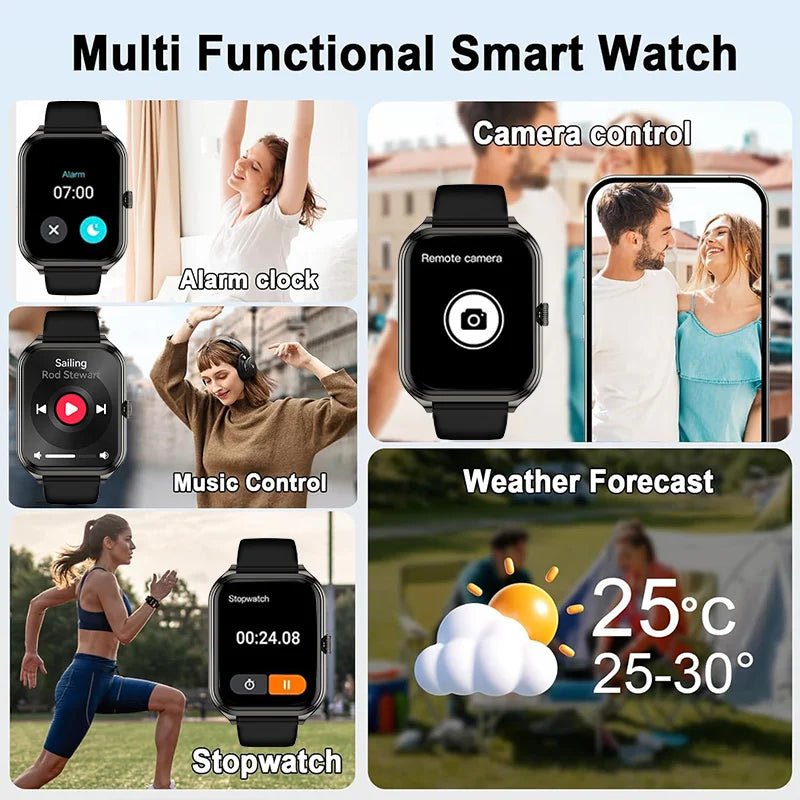 1.93-Inch Ultra-Thin AMOLED Smartwatch with Wireless Calling