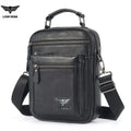 Men's Genuine Leather Shoulder Bag – Large Capacity Business Crossbody