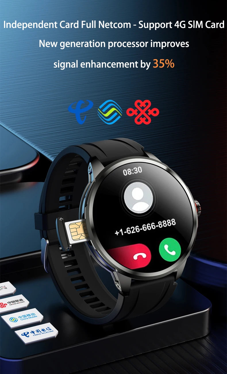 Original H99 Smart Watch Android Watches 1.95inch Amoled Screen Men's Smartwatch With 8MP Rotating Camera GPS WIFI Sim Card Slot