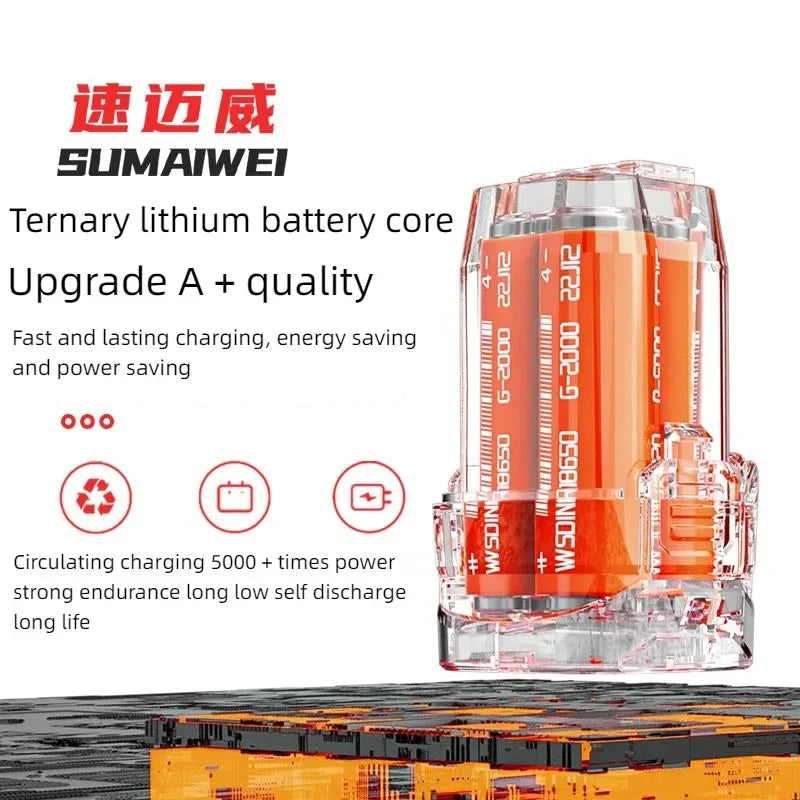 Brushless Cordless Impact Drill – Electric Screwdriver with Metal Chuck
