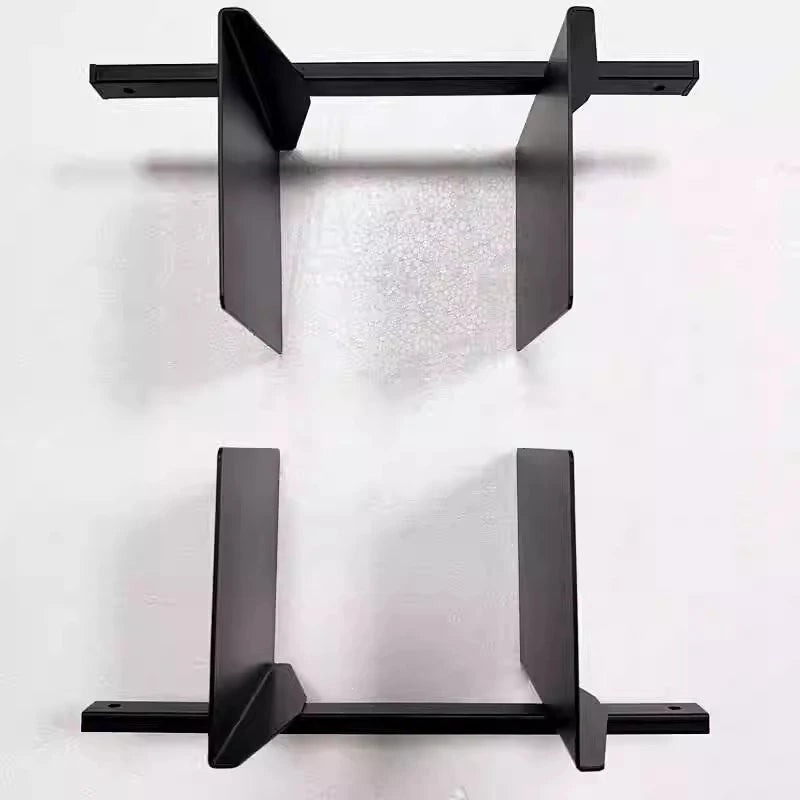 Modern Metal Wall Bookshelf – Multifunction Living Room Storage Organiser