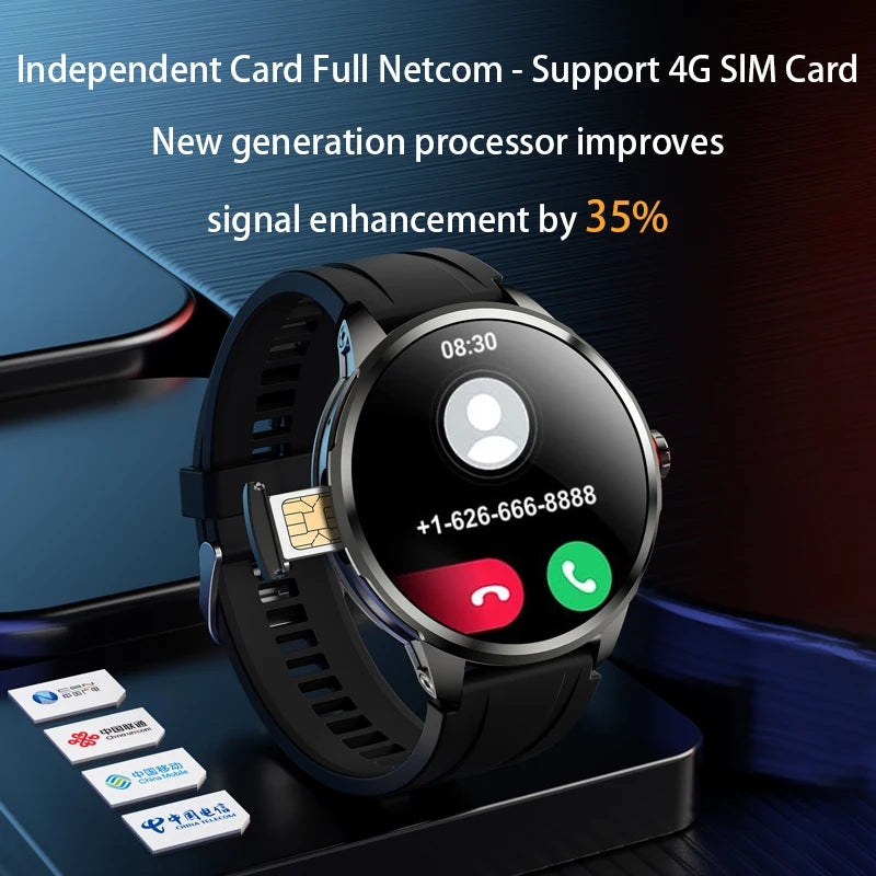 Original H99 Smart Watch Android Watches 1.95inch Amoled Screen Men's Smartwatch With 8MP Rotating Camera GPS WIFI Sim Card Slot