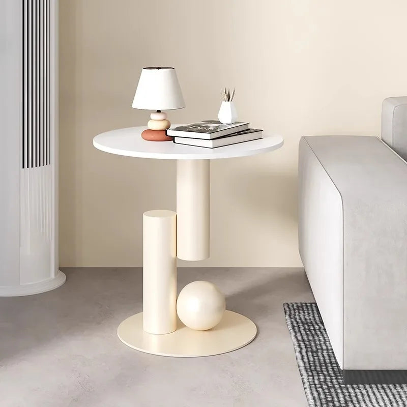 Light Luxury Sofa Side Table – Modern Living Room Coffee Table