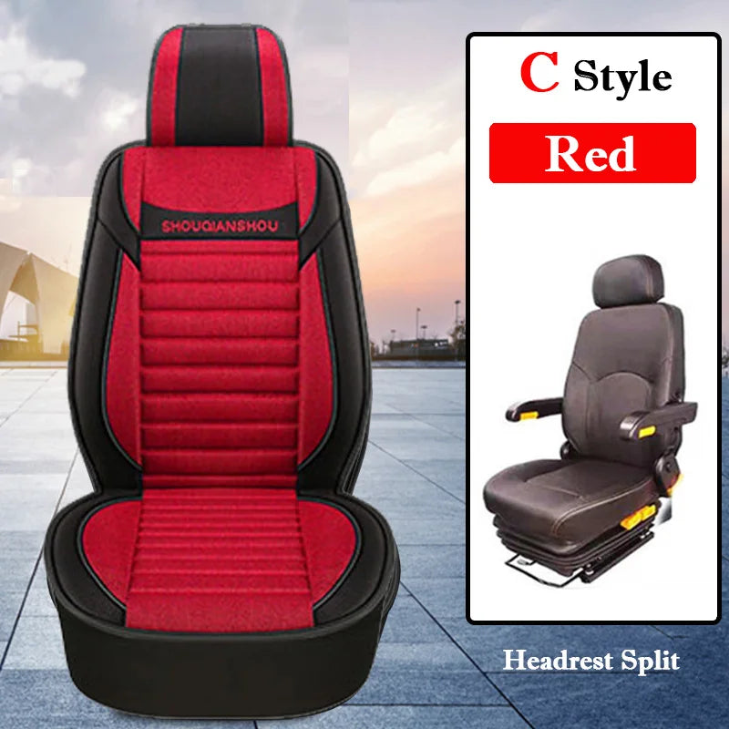 Truck Lorry Bus Auto Seat Cushion Cover for SCANIA Volvo Benz Renault DAF IVECO Hino TATRA Iveco Kenworth Peterbilt Freightliner