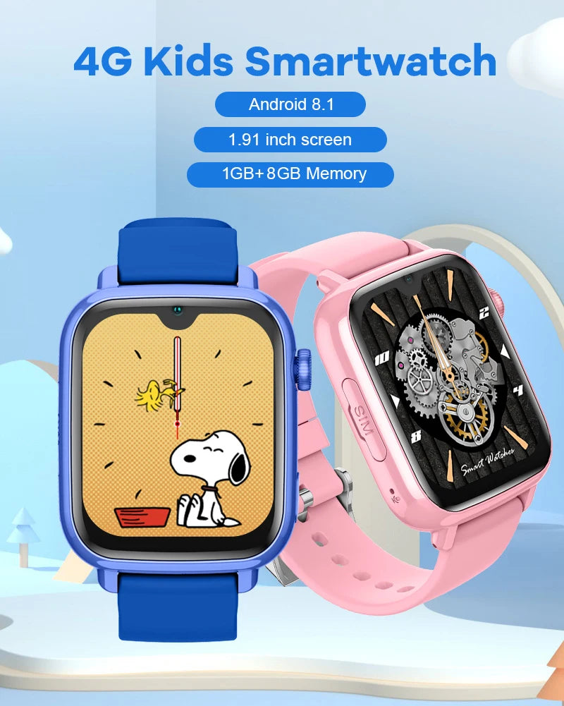 4G Kids GPS Smart Watch with Video Call & SOS