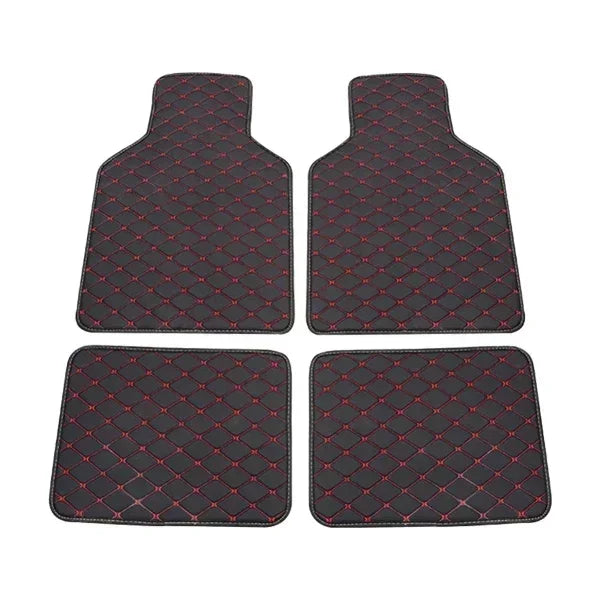 Universal Car Floor Mats 4pcs – Multi-Colour