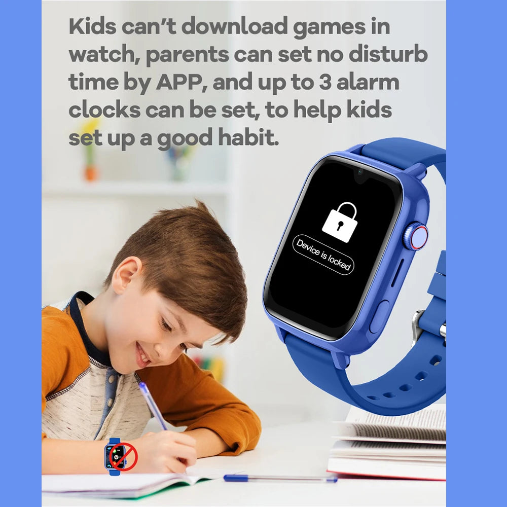 4G Kids GPS Smart Watch with Video Call & SOS