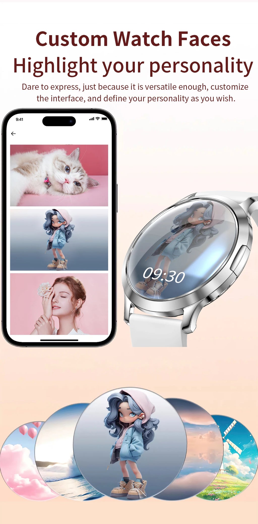 1.32-Inch AMOLED Smartwatch with 100+ Sports Modes & Bluetooth Calling
