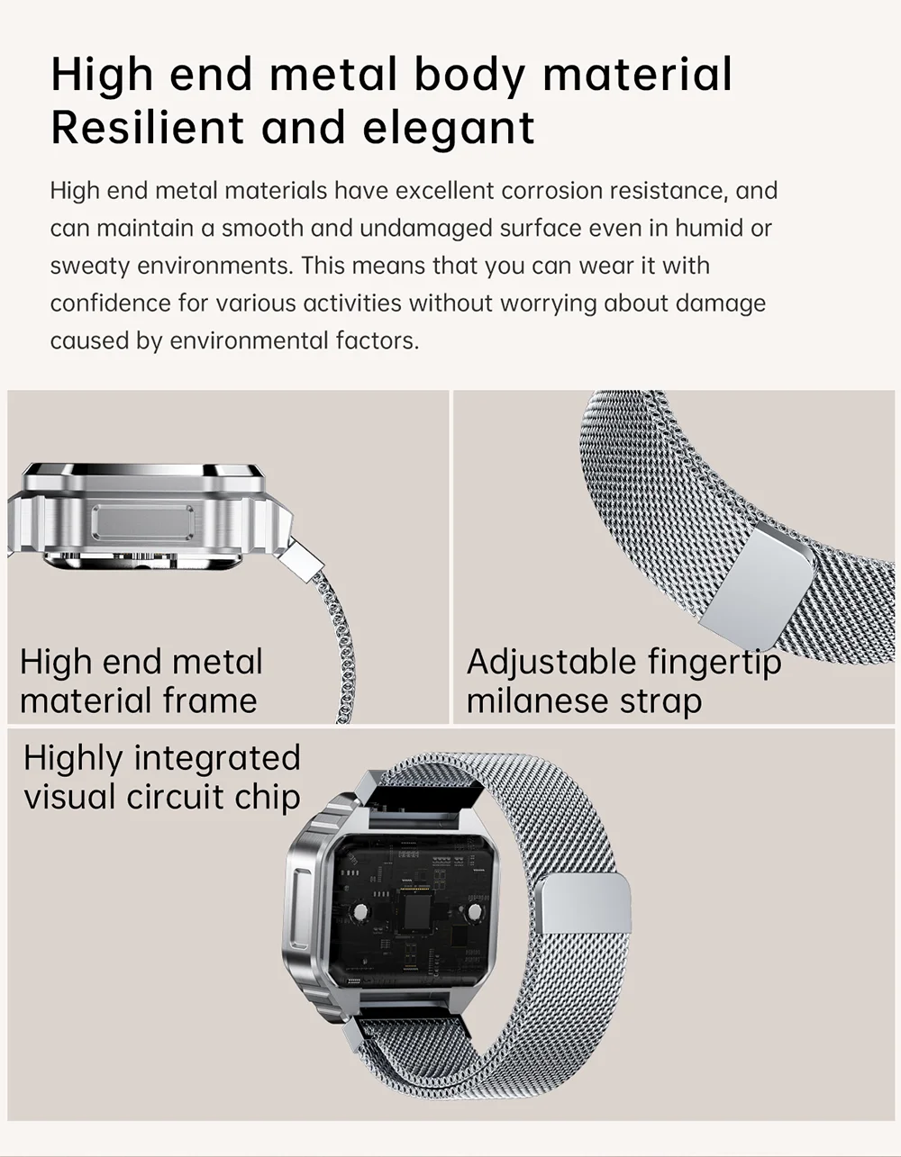 2026 New Smart Watch Ring 0.49" OLED Screen, Heart Rate Blood Oxygen Sleep Health Monitoring, 5ATM Waterproof, Multiple Sport