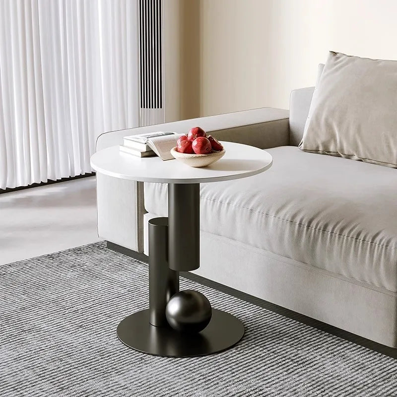 Light Luxury Sofa Side Table – Modern Living Room Coffee Table