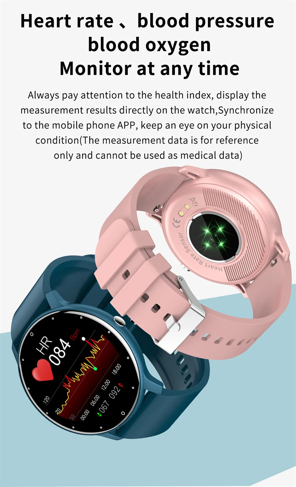 LIGE Smartwatch for Women & Men – Bluetooth Calls and Fitness Tracking