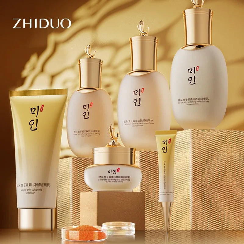 Caviar Anti-Wrinkle Skincare Set – Firming, Lifting & Hydrating Face Kit for All Skin Types