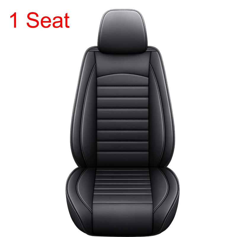 Full Coverage Pu Leather Car Seat Covers for HYUNDAI Tucson Santa FE i30 i40 Veloster Creta Elantra Car Accessories