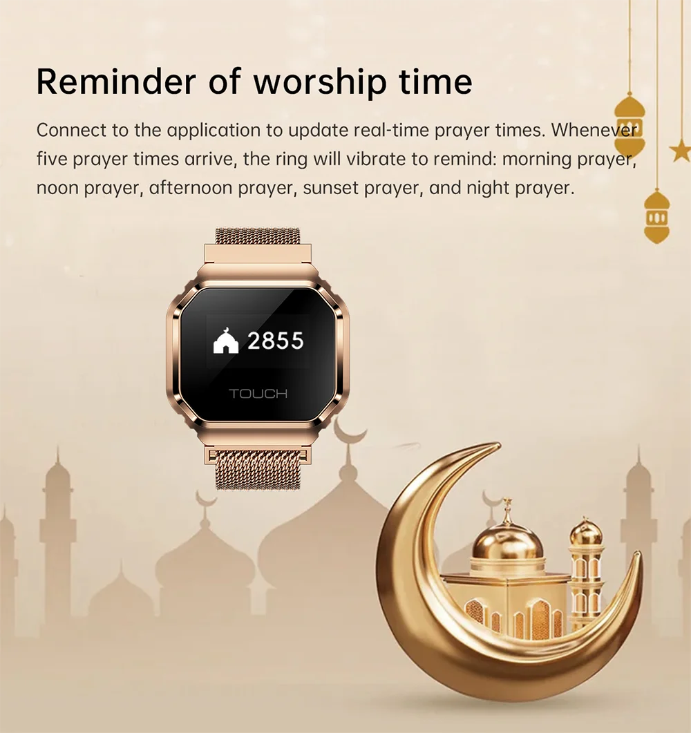 2026 New Smart Watch Ring 0.49" OLED Screen, Heart Rate Blood Oxygen Sleep Health Monitoring, 5ATM Waterproof, Multiple Sport