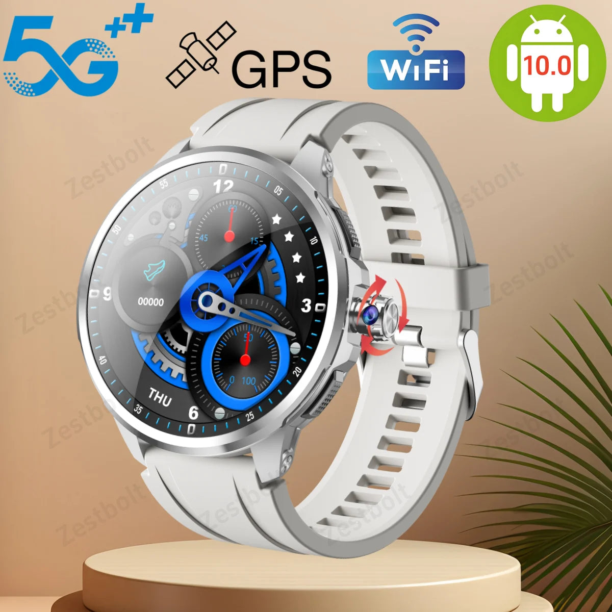 Original H99 Smart Watch Android Watches 1.95inch Amoled Screen Men's Smartwatch With 8MP Rotating Camera GPS WIFI Sim Card Slot