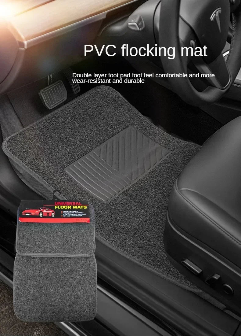 Universal Carpet Car Floor Mats – SUV/Sedan/Van