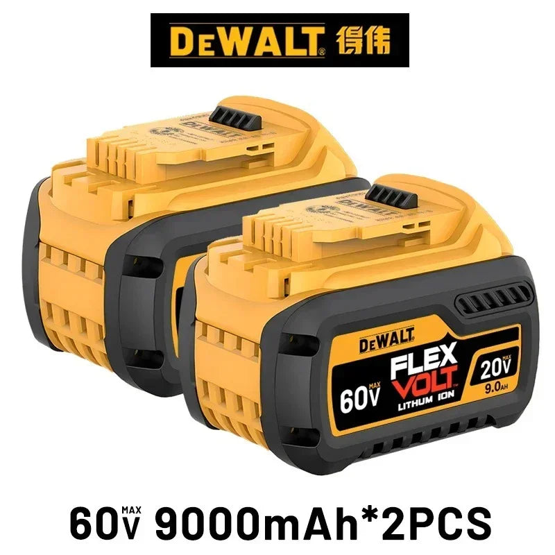 Original DEWALT 20V/60V Battery — DCB606 DCB609 DCB182 DCB205 DCB206 DCB209 | 18V 6Ah 9Ah