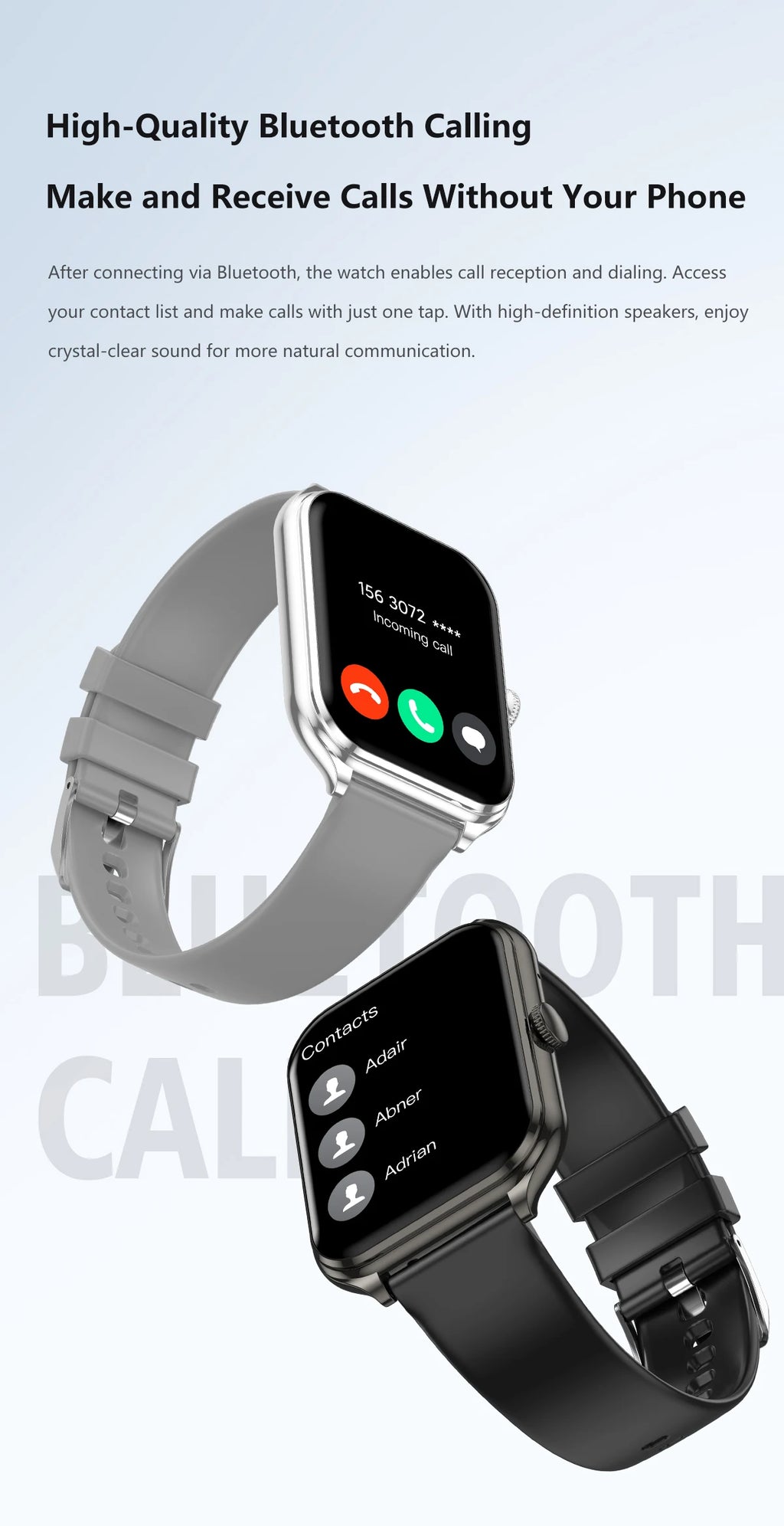 1.93-Inch Ultra-Thin AMOLED Smartwatch with Wireless Calling