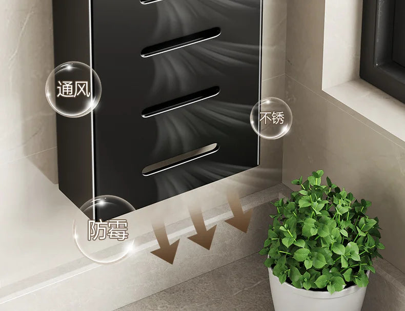 Kitchen Knife Holder Knife Storage Rack No Punching Wall-mounted Storage Box Knife Storage Box Household Knife Storage Seat