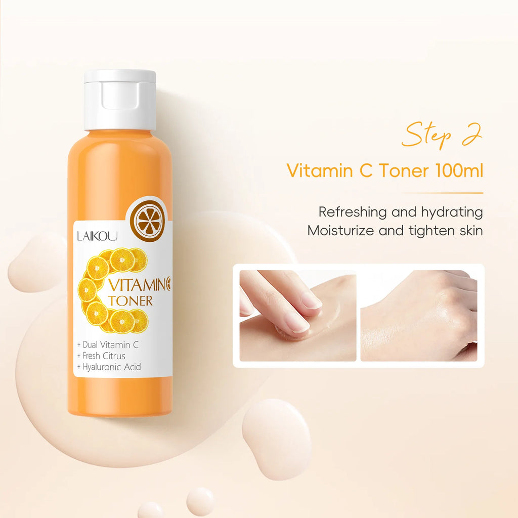 Vitamin C Brightening Skincare Set 5pcs