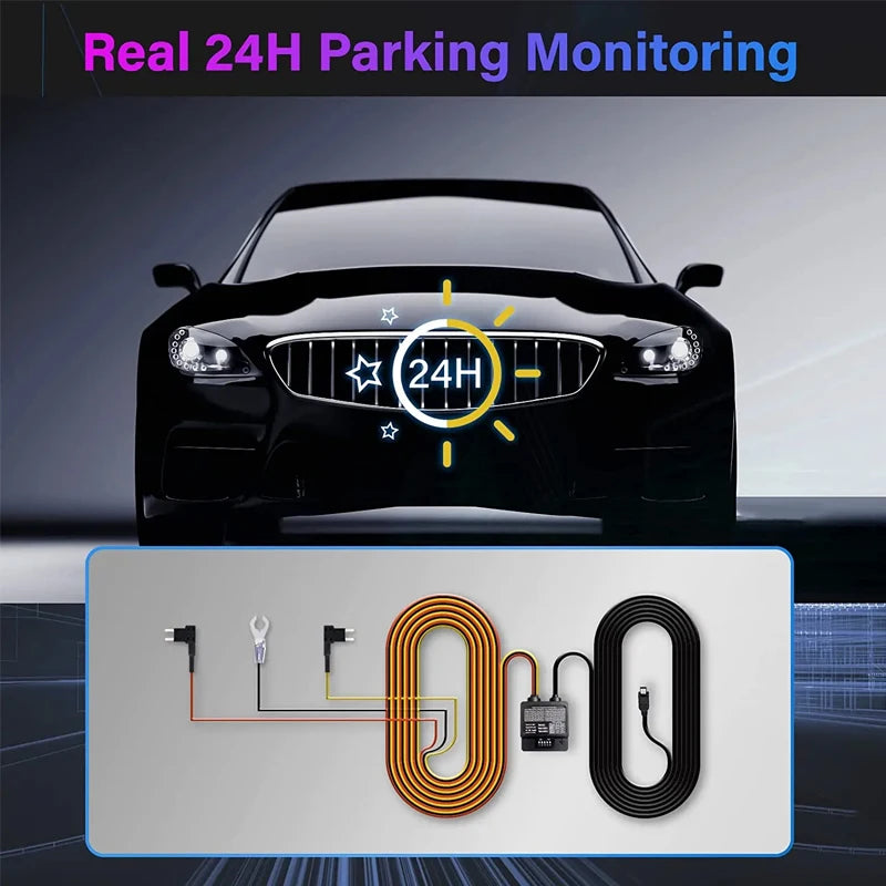 3 Channel Dash Cam for Cars Camera Black Box 3Ch/2Ch 1080P Video Recorder Rear View Camera for Vehicle Car DVR Car Accessories