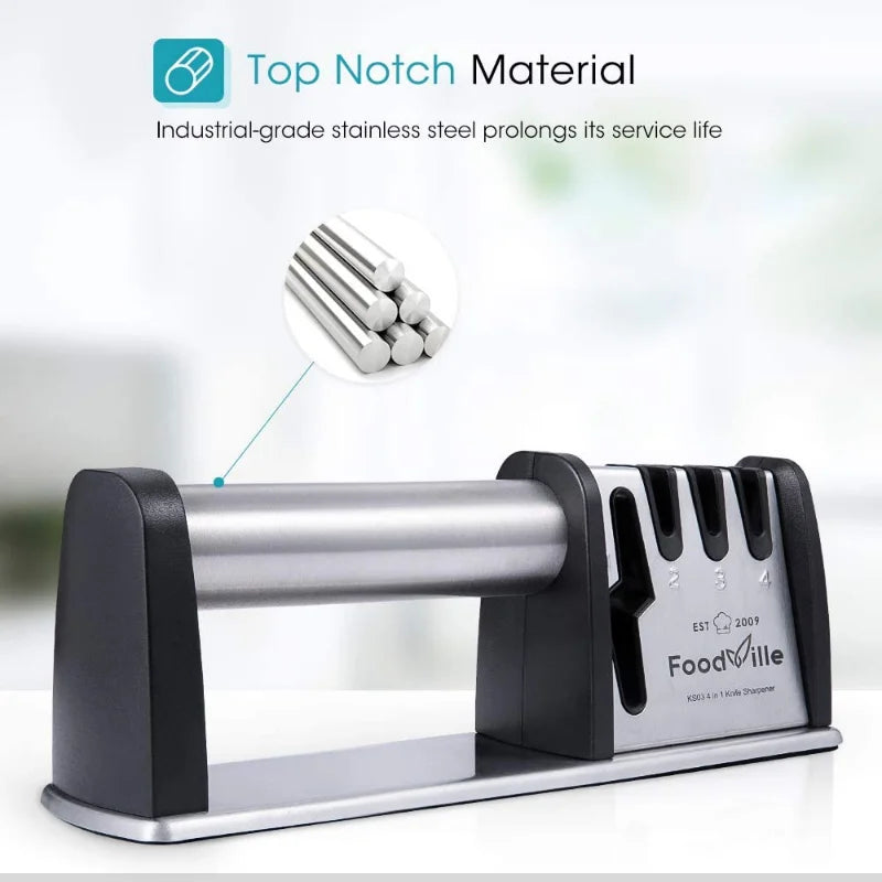 Kitchen utensil Knife sharpener is convenient and fast