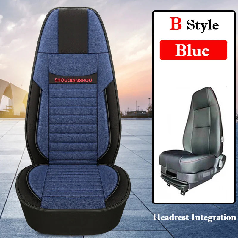 Truck Lorry Bus Auto Seat Cushion Cover for SCANIA Volvo Benz Renault DAF IVECO Hino TATRA Iveco Kenworth Peterbilt Freightliner