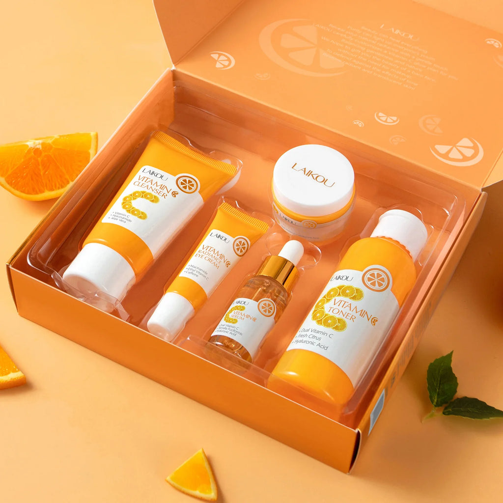 Vitamin C Brightening Skincare Set 5pcs