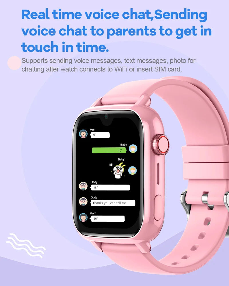 4G Kids GPS Smart Watch with Video Call & SOS