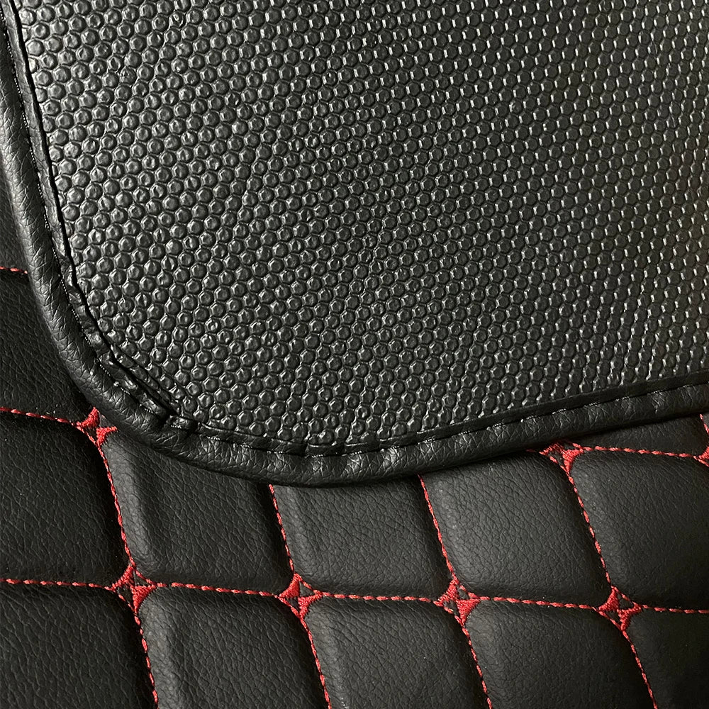 Luxury PU Leather Car Floor Mats 4pcs – Left-Hand Drive