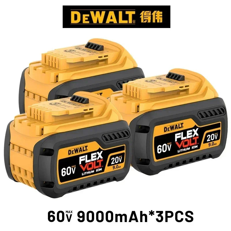 Original DEWALT 20V/60V Battery — DCB606 DCB609 DCB182 DCB205 DCB206 DCB209 | 18V 6Ah 9Ah