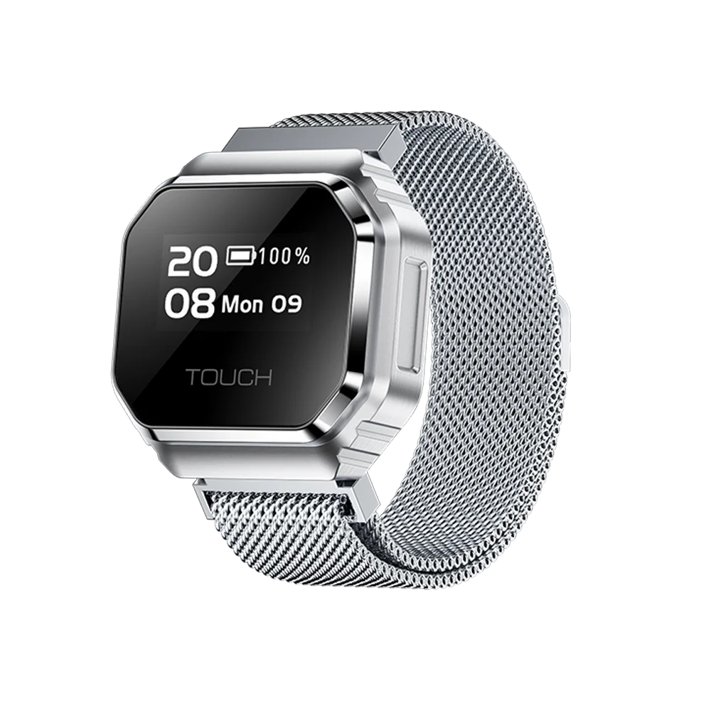 2026 New Smart Watch Ring 0.49" OLED Screen, Heart Rate Blood Oxygen Sleep Health Monitoring, 5ATM Waterproof, Multiple Sport