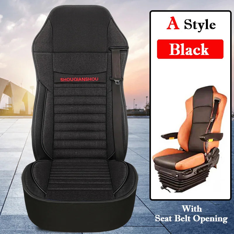 Truck Lorry Bus Auto Seat Cushion Cover for SCANIA Volvo Benz Renault DAF IVECO Hino TATRA Iveco Kenworth Peterbilt Freightliner