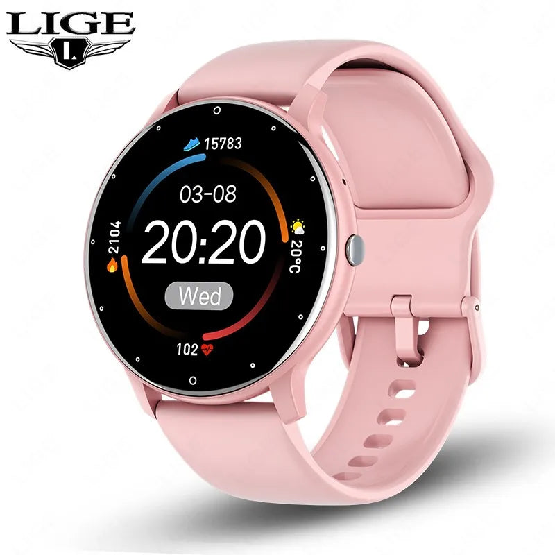 LIGE Smartwatch for Women & Men – Bluetooth Calls and Fitness Tracking