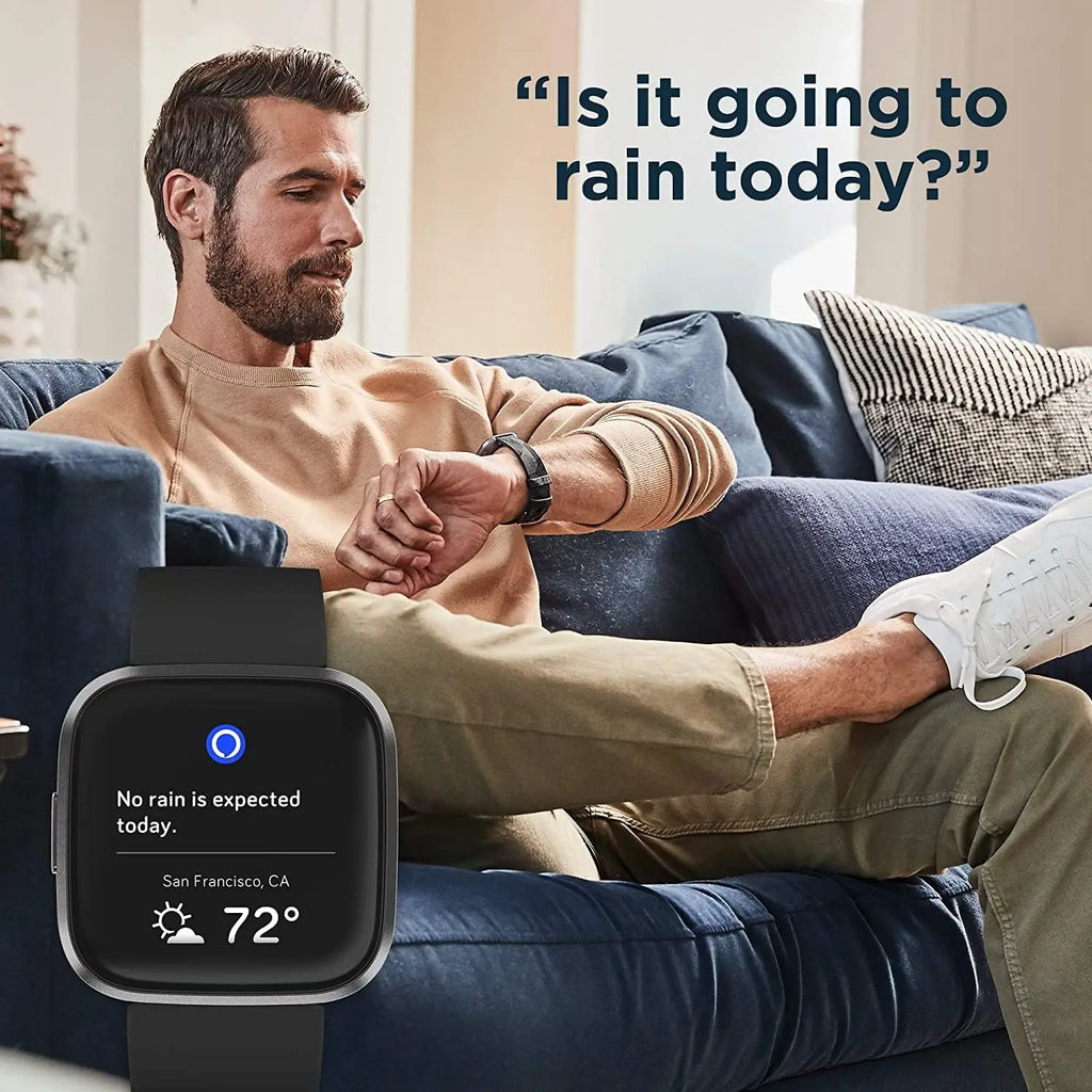 Health Fitness Smartwatch Tracking Black-3