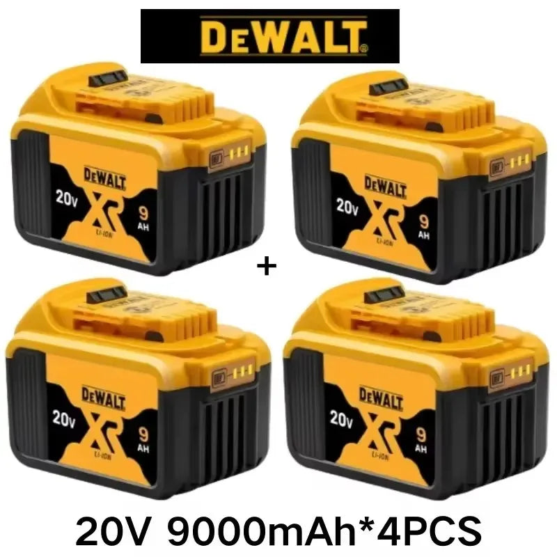 Original DEWALT 20V/60V Battery — DCB606 DCB609 DCB182 DCB205 DCB206 DCB209 | 18V 6Ah 9Ah