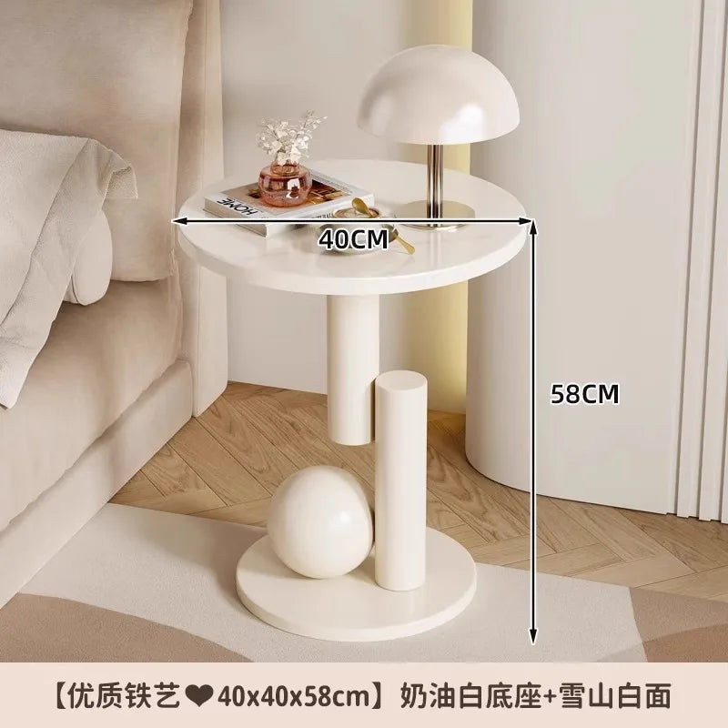 Light Luxury Sofa Side Table – Modern Living Room Coffee Table