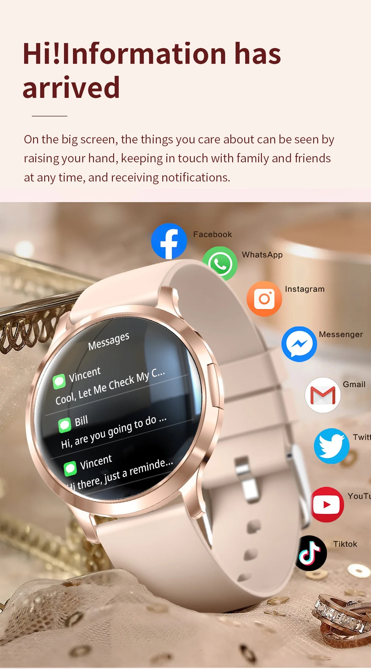 1.32-Inch AMOLED Smartwatch with 100+ Sports Modes & Bluetooth Calling