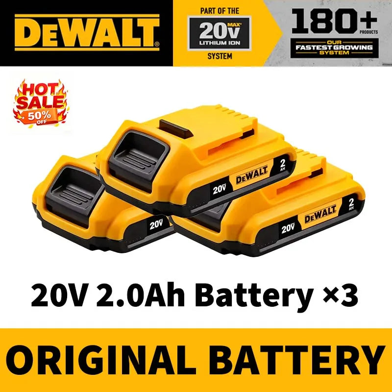 DeWalt 18V/20V 6Ah MAX FlexVolt Battery with Charger Protection — DCB606/DCB205/DCB206