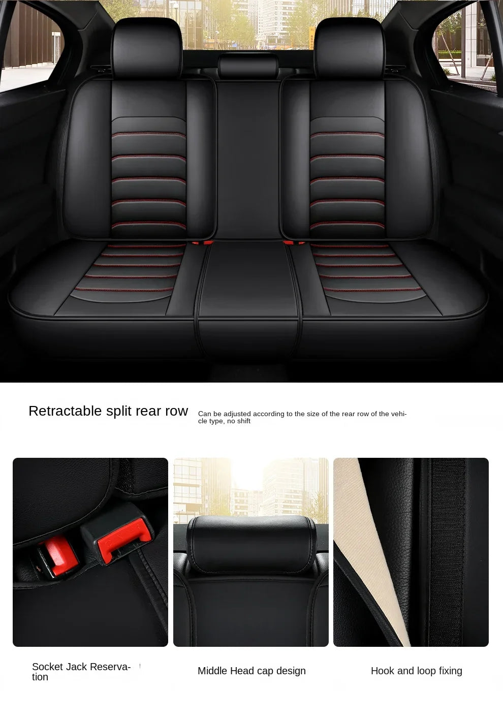 Universal Style Full Coverage Car Seat Cover for AUDI Q5 Q2 Q3 Q6 Q7 Q8 S1 S4 S5 S6 SQ5 RS3 RS4 RS5 RS6 TT Car Accessories