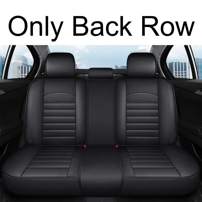 Full Coverage Pu Leather Car Seat Covers for HYUNDAI Tucson Santa FE i30 i40 Veloster Creta Elantra Car Accessories