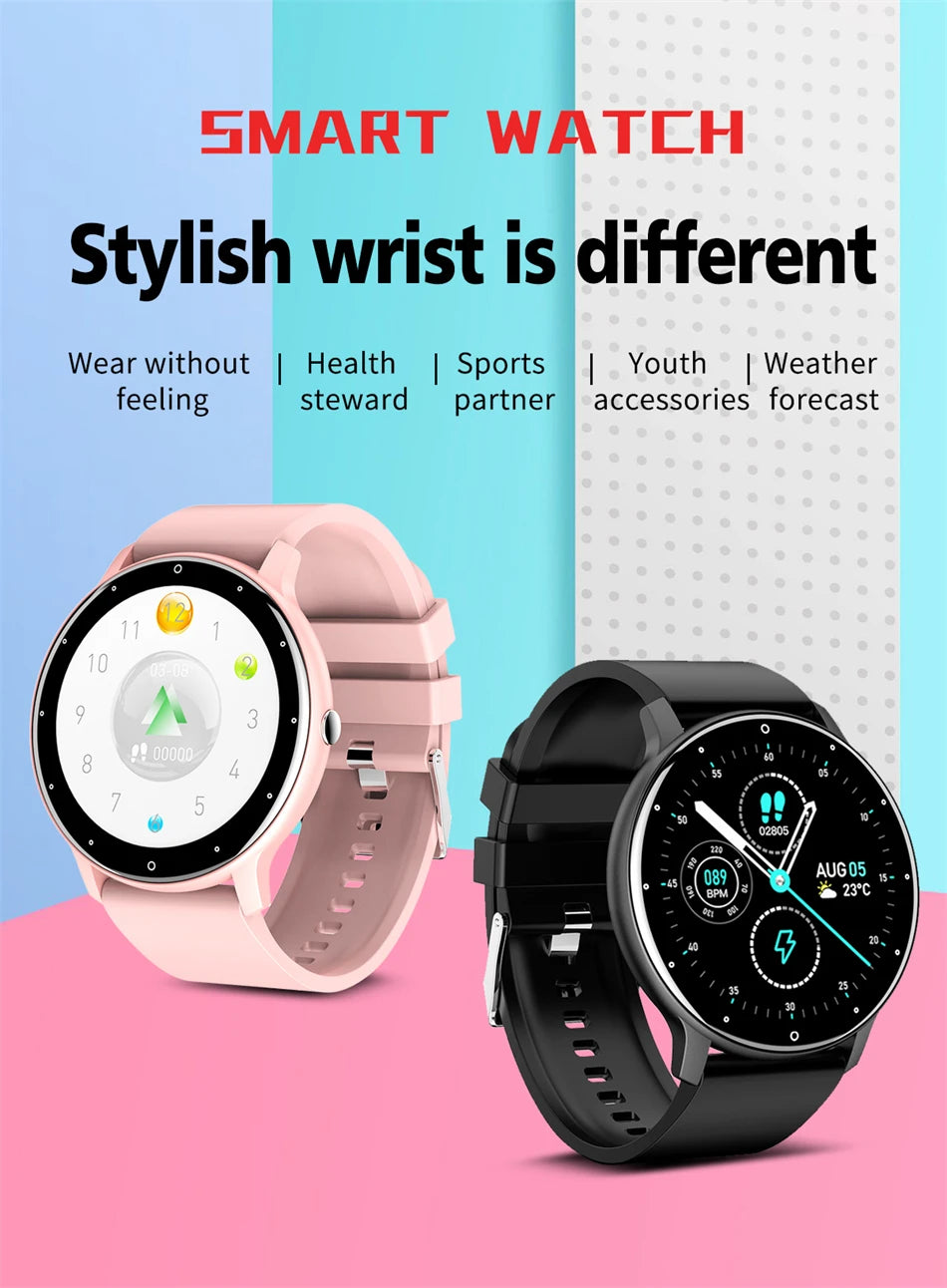 LIGE Smartwatch for Women & Men – Bluetooth Calls and Fitness Tracking