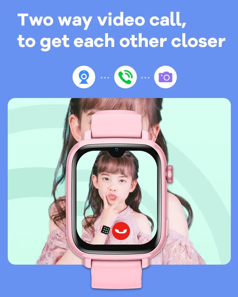 4G Kids GPS Smart Watch with Video Call & SOS