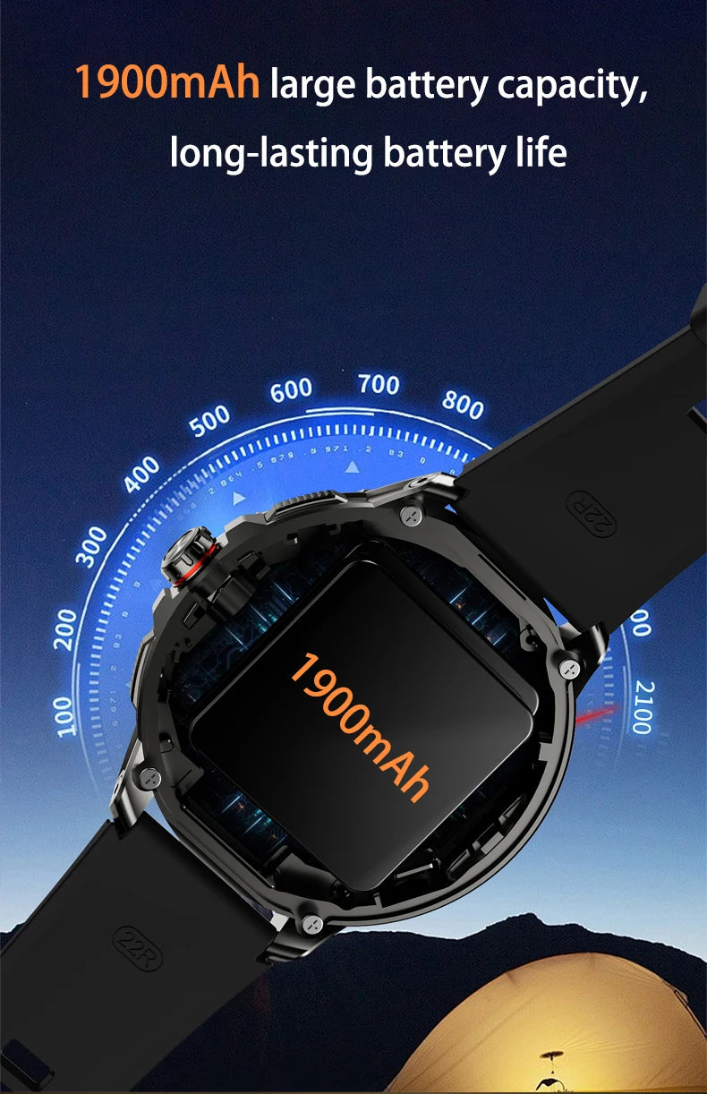 Original H99 Smart Watch Android Watches 1.95inch Amoled Screen Men's Smartwatch With 8MP Rotating Camera GPS WIFI Sim Card Slot