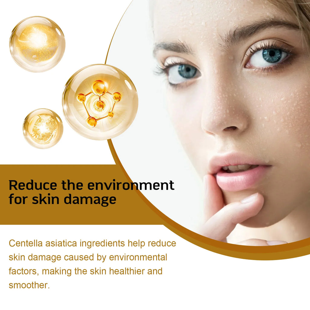 Centella Asiatica Skincare Set: Gentle Cleansing, Moisturizing & Brightening for Long-Lasting Hydrated, Smooth Skin